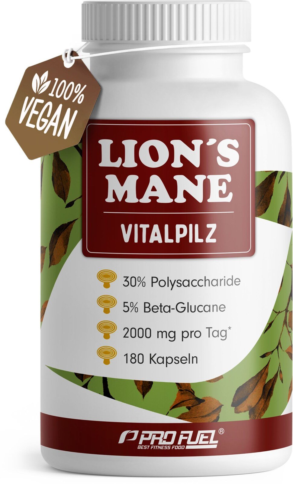 ProFuel Lion's Mane Kapseln (Ansicht 1)